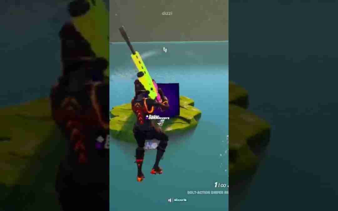 I hit the hoverboard…#shorts #fortnite #creative