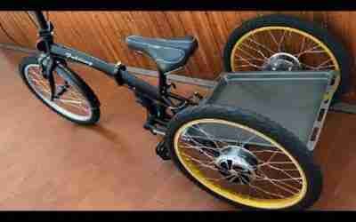 TRICICLO COM MOTOR DE HOVERBOARD CASEIRO,PARTE 2, DIY, INVENTOS E IDEIAS
