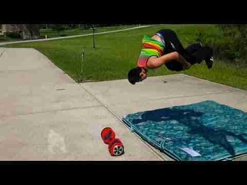 FLIPS AND TRICKS ON A HOVERBOARD!