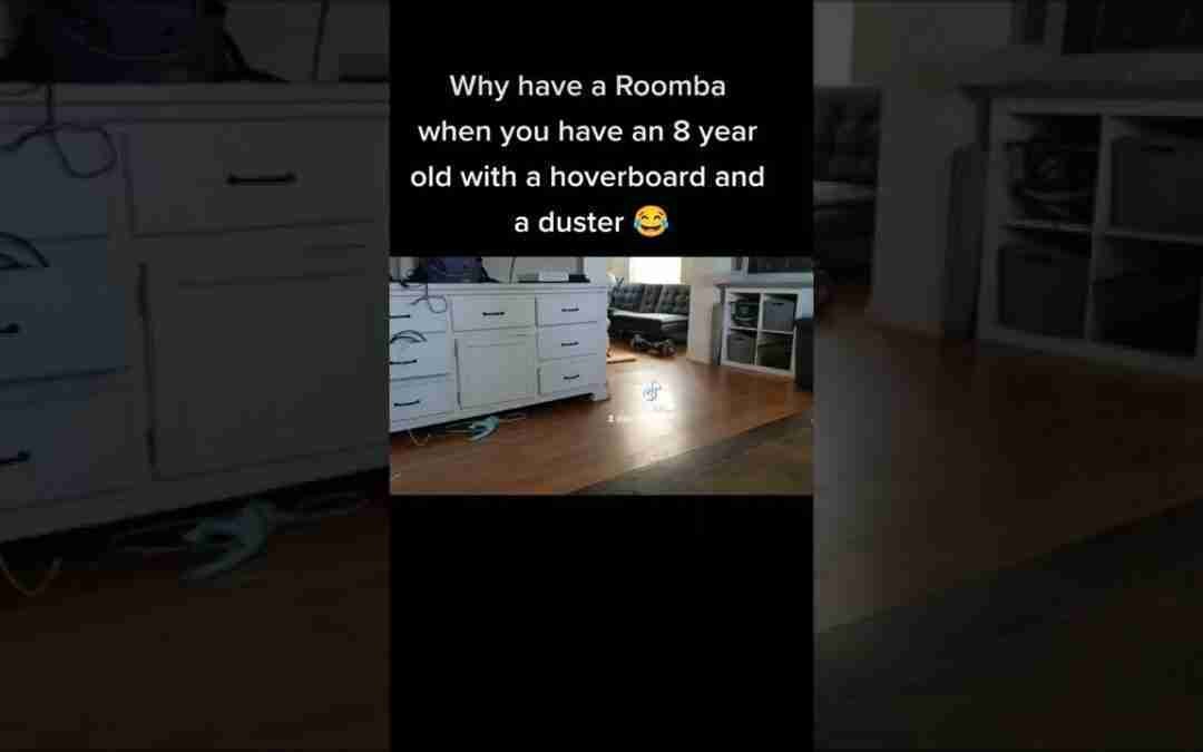 #hoverboard #Roomba #cleaning #kids #funnykids #kidsofyoutube #lifehacks #lifehack #win #bigfamily