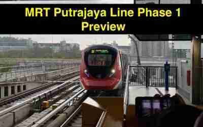 Riding on Kuala Lumpur's newest metro line | MRT Putrajaya Line Phase One Preview