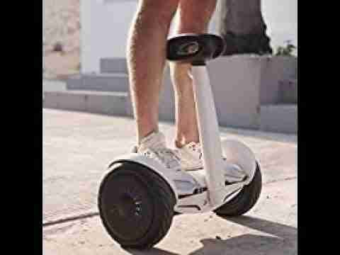 Balancing Electric Scooter with Steering Bar and Hoverboard