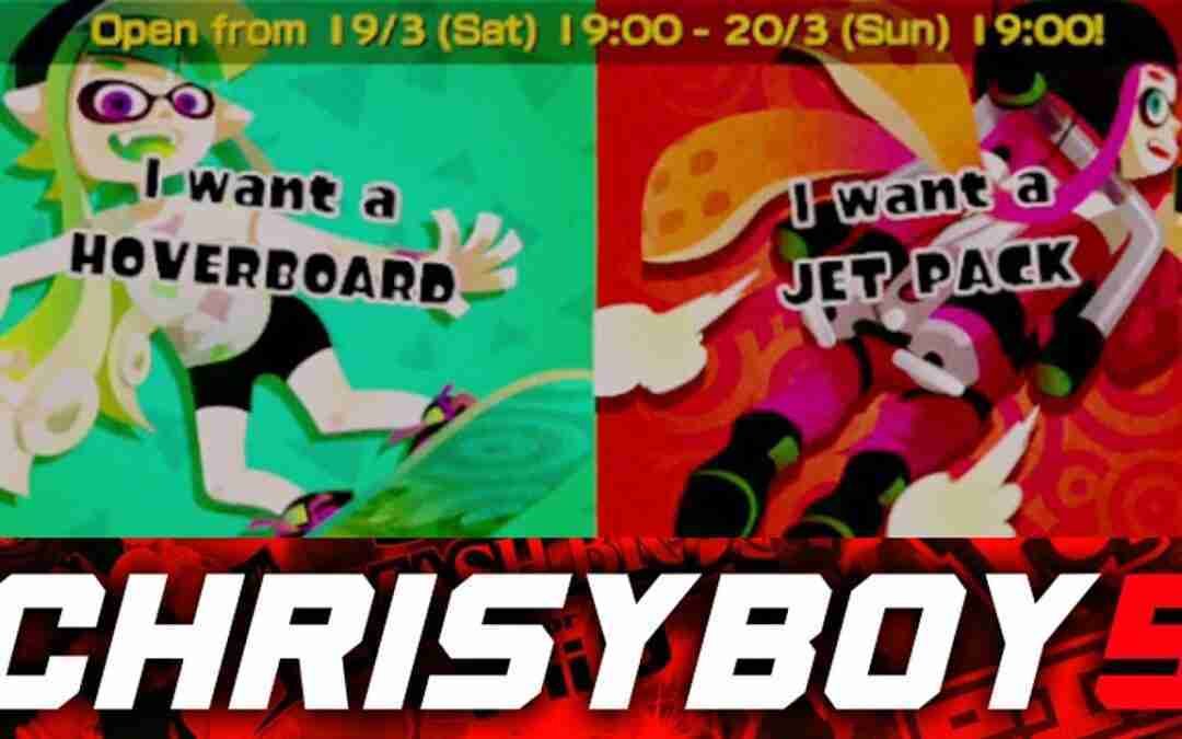 Splatoon Livestream – Splatfest: Hoverboard vs Jetpack + Private Battles  [NL/ENG]