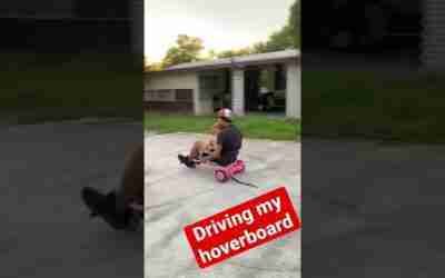 #foryou #shorts#shortsvideo #shortsfeed just driving my hoverboard around with my daughter