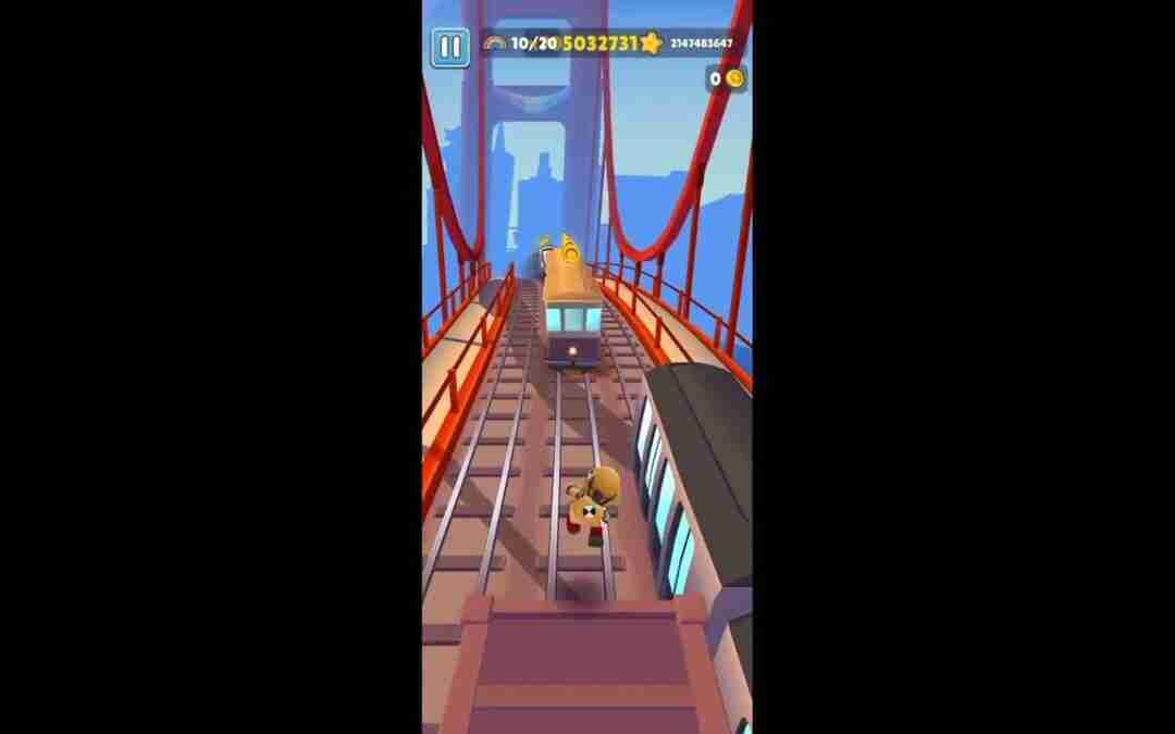 Subway Surfers Speedrun (no hoverboards/no keys) 1:44