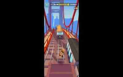 Subway Surfers Speedrun (no hoverboards/no keys) 1:44