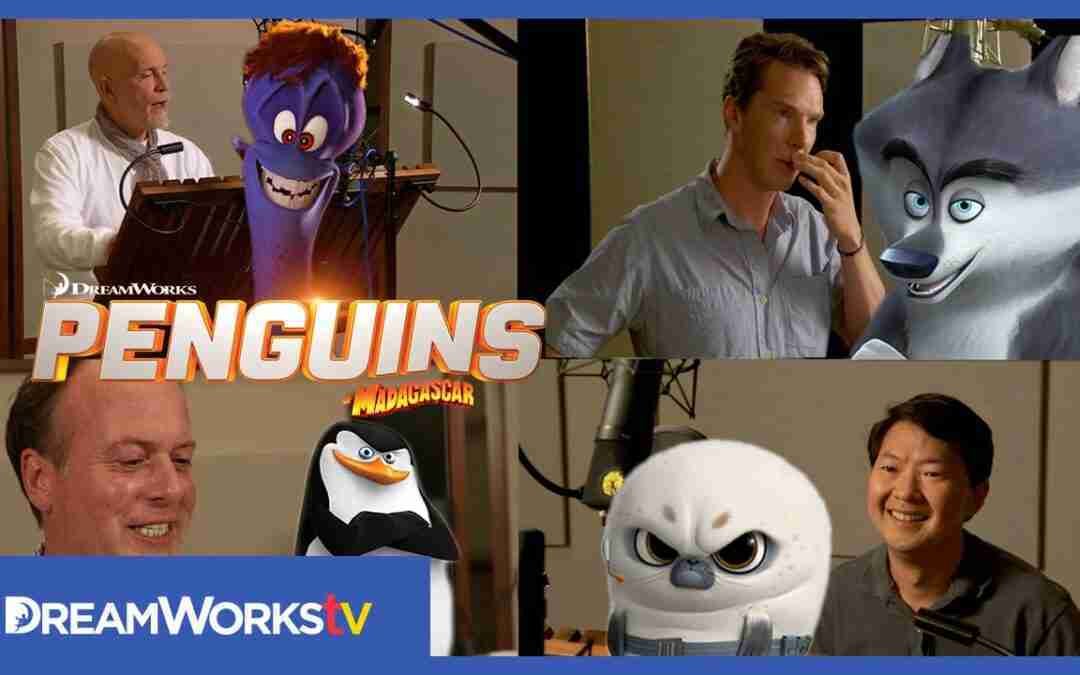 Behind the Scenes With The Cast: Cumberbatch, Malkovich and MORE! | PENGUINS OF MADAGASCAR