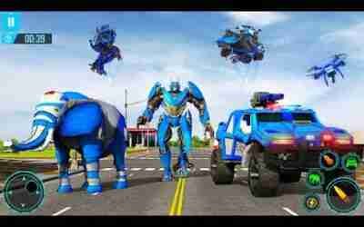Police Elephant Robot Game – Robot Game – Android GamePlay | Walk through a Game