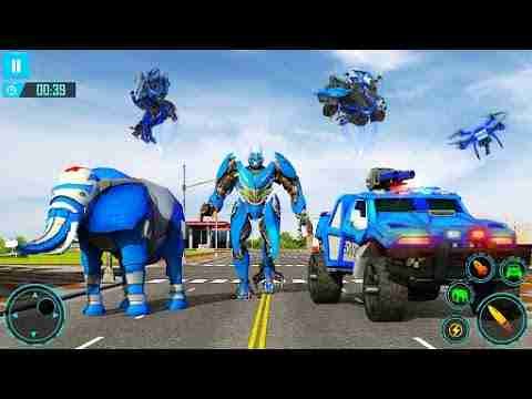 Police Elephant Robot Game – Robot Game – Android GamePlay | Walk through a Game