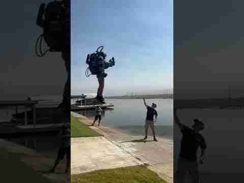 Prototype of an air jetpack #shorts