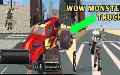WOW JETPACK HERO BOUGHT HIS NEW PRIVATE MONSTER TRUCK | JETPACK HERO GAMEPLAY