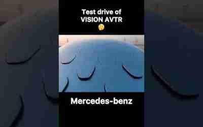 Test Drive of VISION AVTR | COOL SOUND | Mercedes Benz | #Short #mercedesbenz #car
