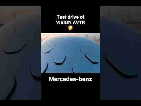 Test Drive of VISION AVTR | COOL SOUND | Mercedes Benz | #Short #mercedesbenz #car