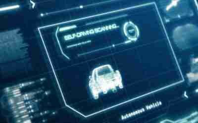 Self Driving Vehicle Pickup Truck Car