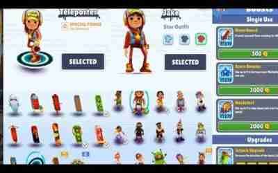 Subway Surfers UNLOCK All Characters & Hoverboards