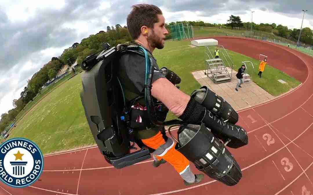 Amazing Jet Suit Sports Records – Guinness World Records
