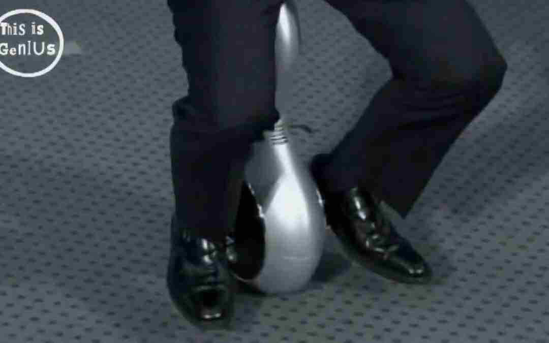 The Personal Hovercraft: Honda's robot transporter