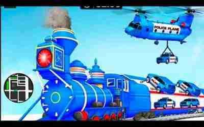 US Police Car Transport Truck