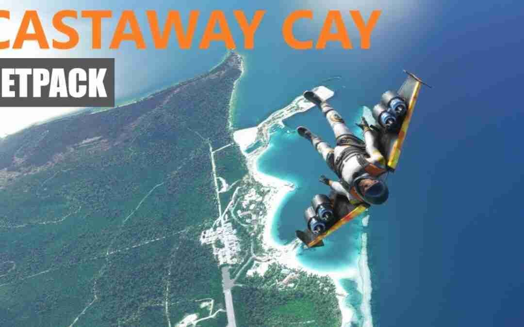 Castaway Cay Bahamas by Jet Pack | Disney Private Island | MSFS JW1 Jetpack