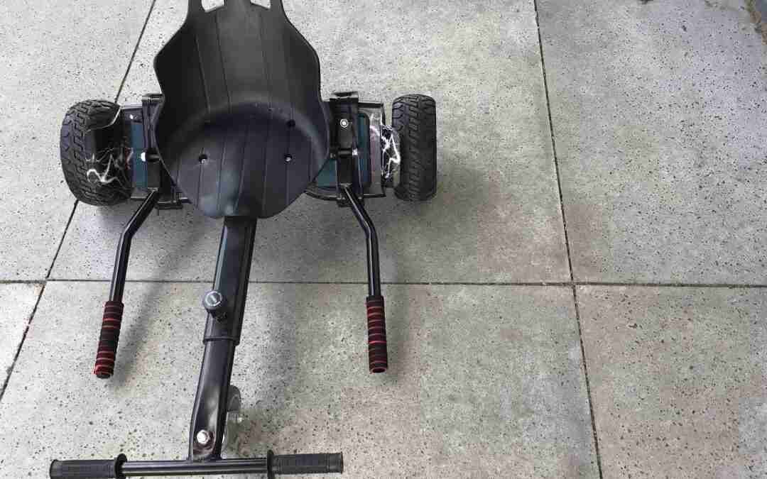 Korte met een hoverboard