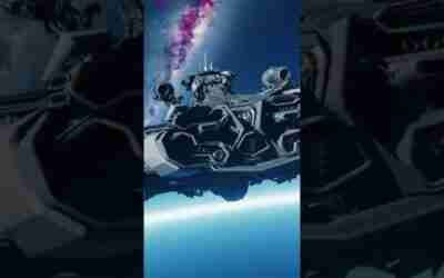 I finished making this ship and tried making interstellar travel! on Artstation