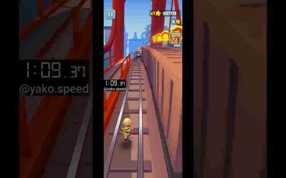 Subway Surfers Speedrun (no hoverboards/no keys) 2:37.410