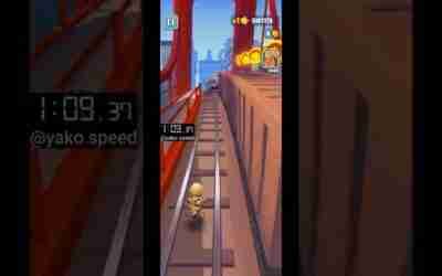 Subway Surfers Speedrun (no hoverboards/no keys) 2:37.410