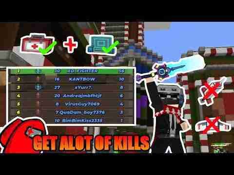 Try to get kills without adrenaline and jetpack :) (Build and Shoot)