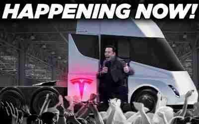 JUST IN! Tesla Semi Is FINALLY Here!