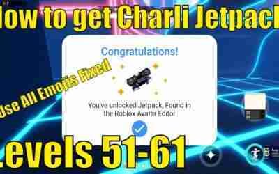 How to get the Charli Jetpack in Samsung Superstar Galaxy Event | LEVEL 56 FIXED | Levels 51 – 61