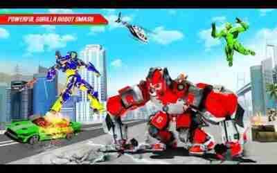 Gorrilla Robot Car – Robot Game – Android GamePlay | Walk through a Game