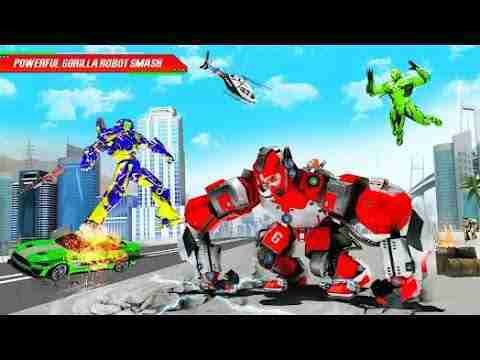 Gorrilla Robot Car – Robot Game – Android GamePlay | Walk through a Game