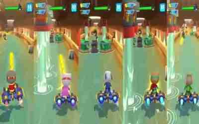 TALKING TOM HERO DASH – ALL CHARACTERS ON HOVERBOARDS GAMEPLAY