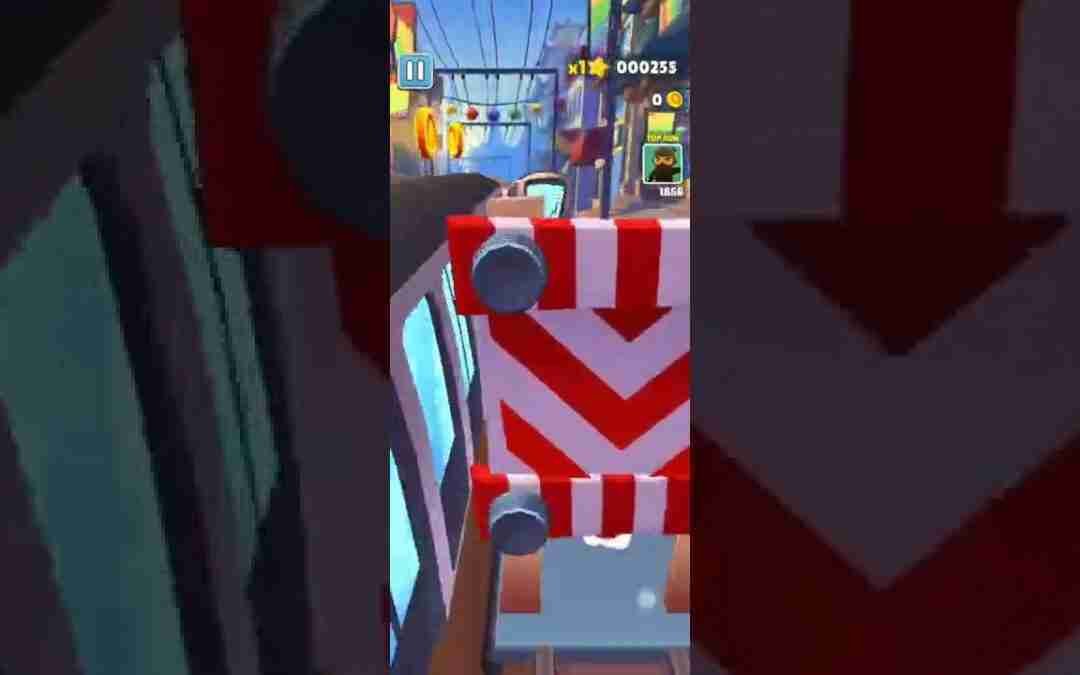 Subway Surfers No coins 0'28 (No hoverboard/keys)