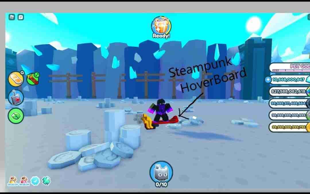 Unlocking Steampunk Hoverboard (Note- this clip is 3months old)