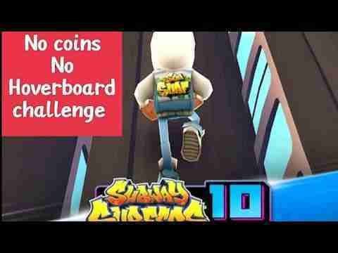 No coins No hoverboard Challenge @Subway Surf Love