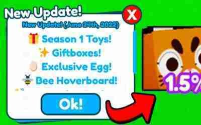 OMGGGG…! New Superhero TOY Update + Bee Hoverboard is HERE! Pet Simulator X