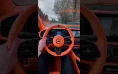 Mercedes | Car INTERIOR | CAR SCREEN | #Short #mercedesbenz #car