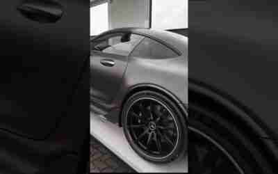 Mercedes | car unloading from truck | Amazing look #Short #mercedesbenz #car