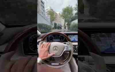 Mercedes car Driving| Royal FEEL| #Short #mercedesbenz #car