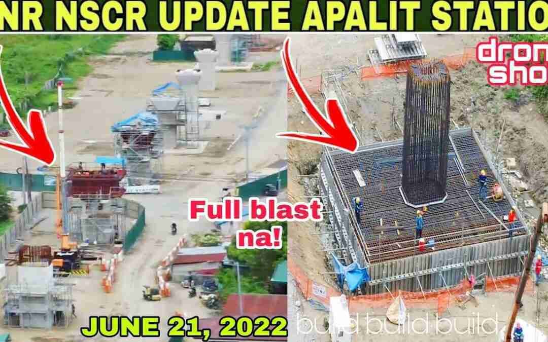 PNR NSCR UPDATE APALIT STATION | JUNE 21, 2022 | build build build |p446