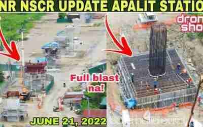 PNR NSCR UPDATE  APALIT STATION | JUNE 21, 2022 | build build build |p446
