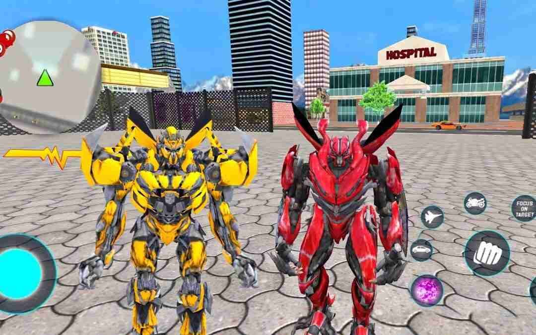 Robot Araba Oyunları #13 – Optimus Prime Multiple Transformation Jet Robot 2020 – Android Gameplay