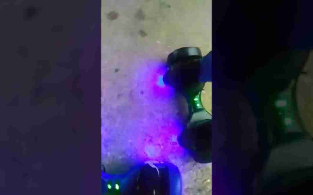 driving hoverboards with my cousin