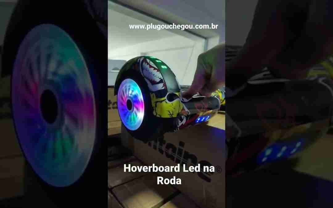 Hoverboard Mais Lindo do Mundo Led nas Rodas Rockstar