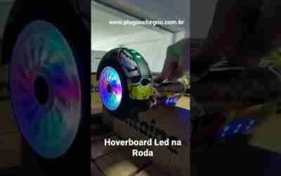 Hoverboard Mais Lindo do Mundo Led nas Rodas Rockstar