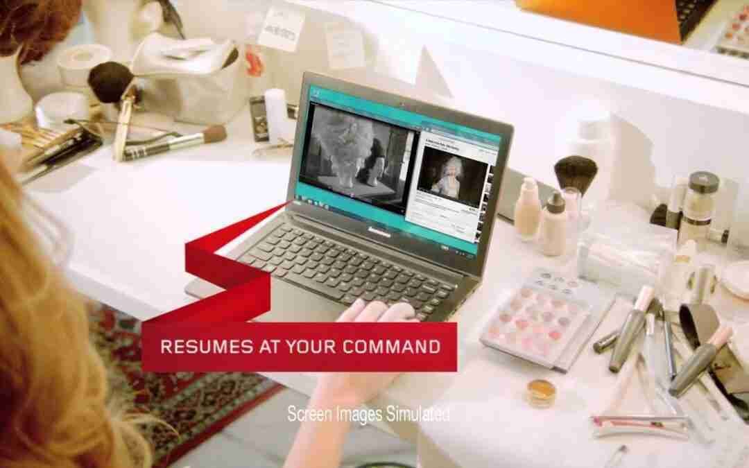The Actress: A Lenovo IdeaPad Story