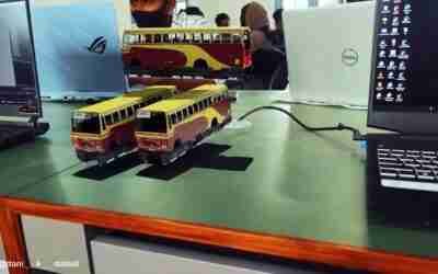 Futuristic Bus|| Camera tracking