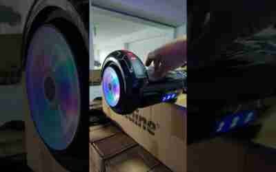 Hoverboard Lindo e Barato com Led nas Rodas