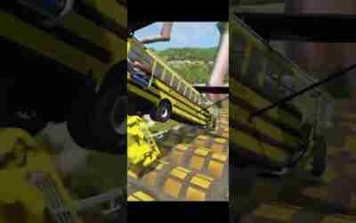 Shorts Beamng.Driver /driving simulation in the game full of fun #036